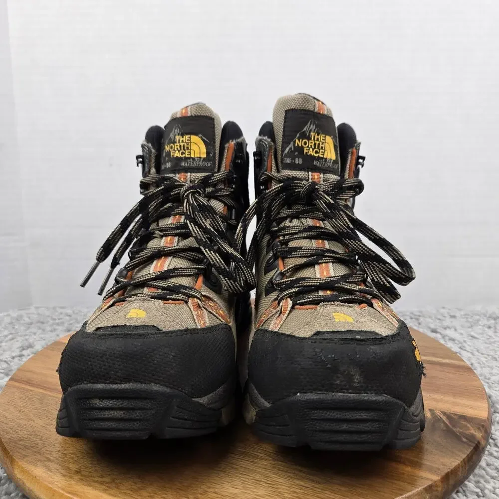 The North Face Dhaulagiri GTX TNF 68 Brown Black Leather Waterproof Hiking Boots